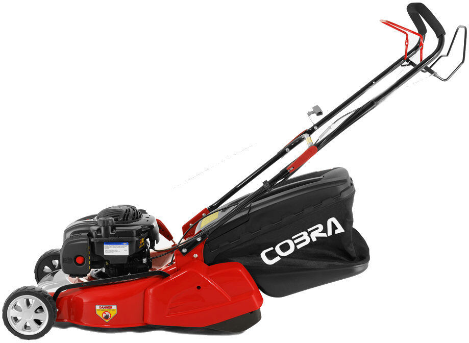 Cobra RM46SPB 46cm Self Propelled Petrol Roller Lawnmower