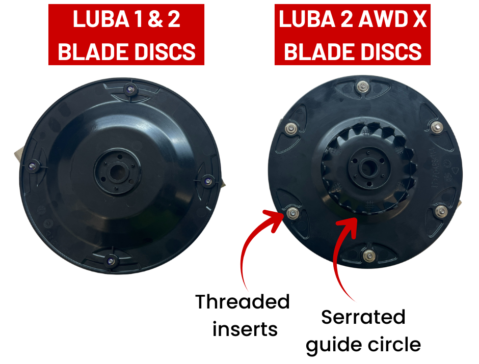 Mammotion Luba - Cutting Disc Set - for 1 2 AWD X from Mower Magic Mammotion Luba - Cutting Disc Set - for 1 2 AWD X from Mower Magic