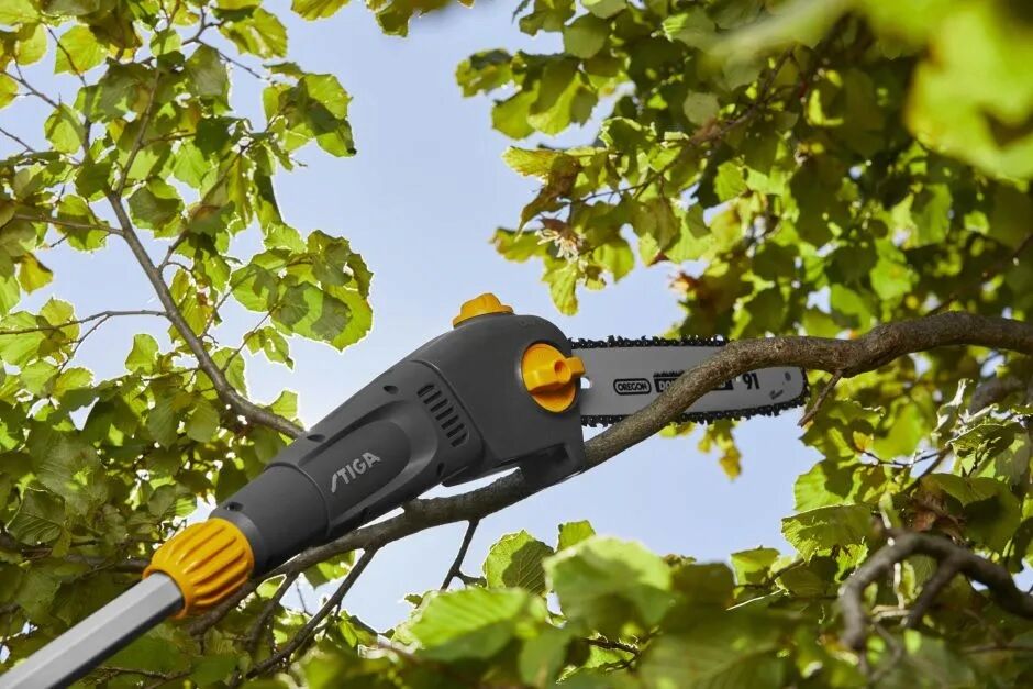 Stiga PS 700e Cordless Pole Pruner 48v / 270cm (Bare Tool)