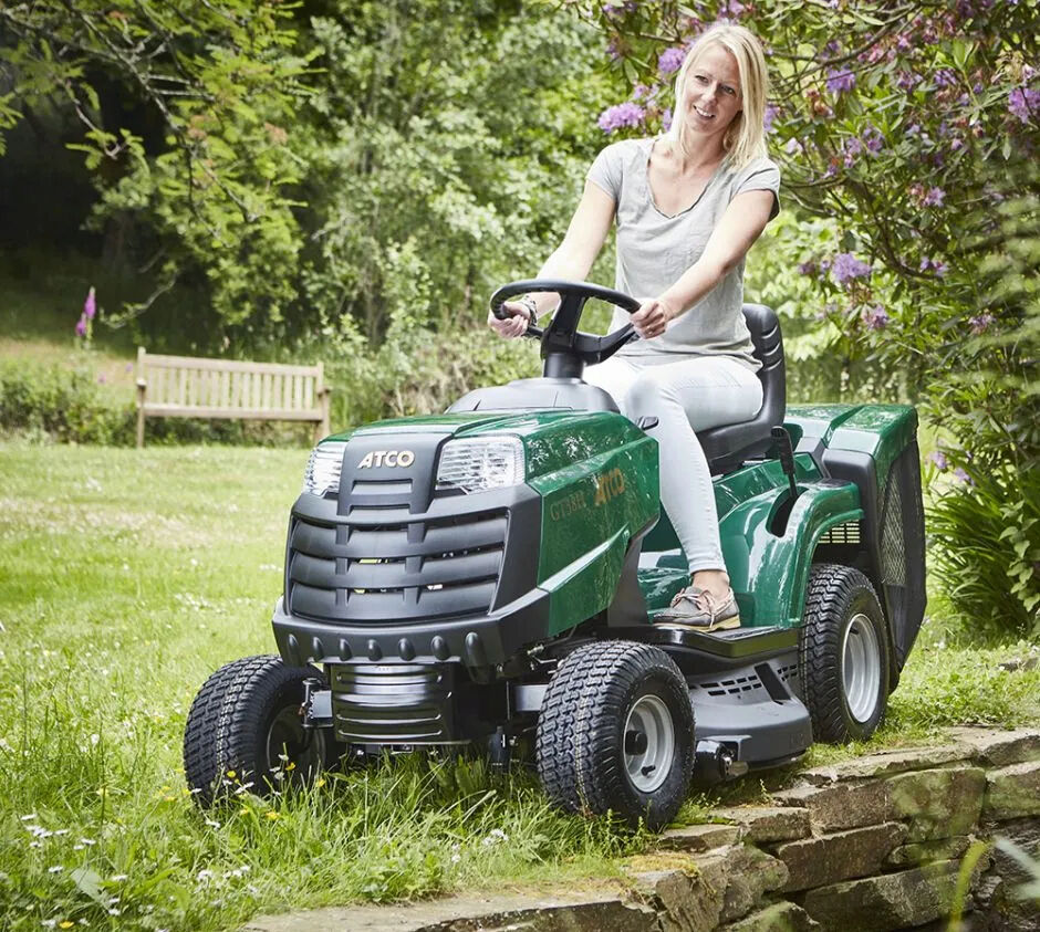 Atco GT 38H Twin Ride-On Lawnmower 98cm / 586cc Twin from Mower Magic
