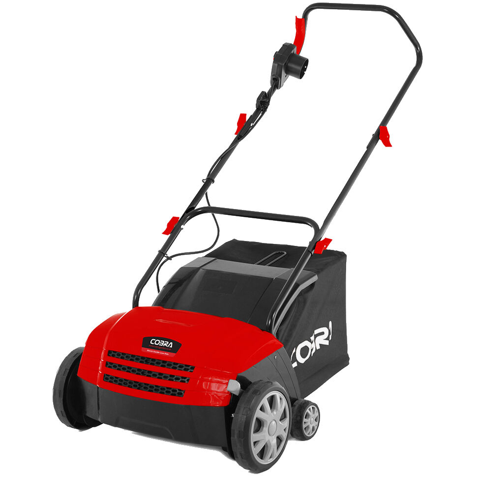 Cobra Electric Lawn Scarifier Raker 1300w / 32cm   SA32E