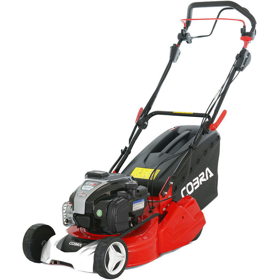 Cobra RM433SPBI Premium Self-Propelled Lawnmower 43cm / Rear Roller / Electric Start / 3 Speed