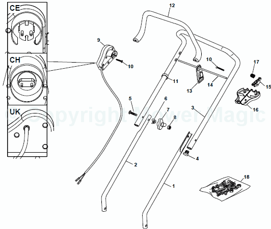 Mountfield EL350 (2008 - 2010) 297353653/UM8, 2