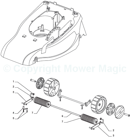 Mountfield EL390R (2009 - 2010) 297591753/UM9, 3