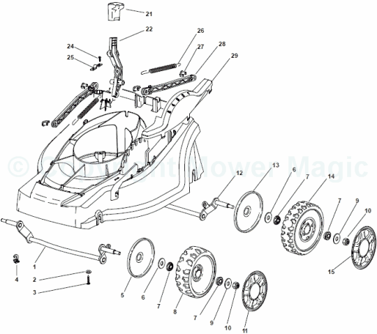 Mountfield EL410 (2006 - 2010) 294410663/MO6, 5