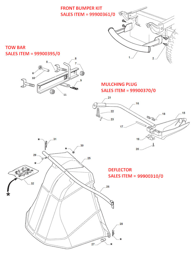 GT30H Accessories