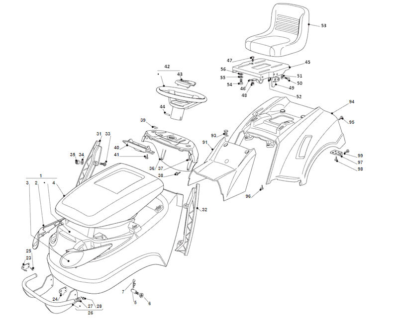 GT36H Bodywork