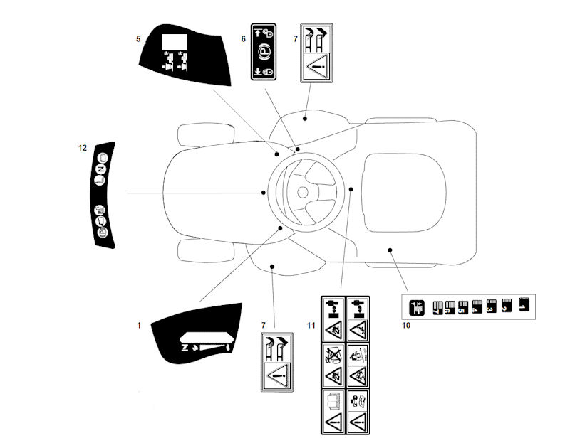 GT36H Decals