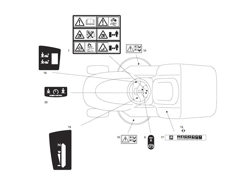 GT40H TWIN Decals