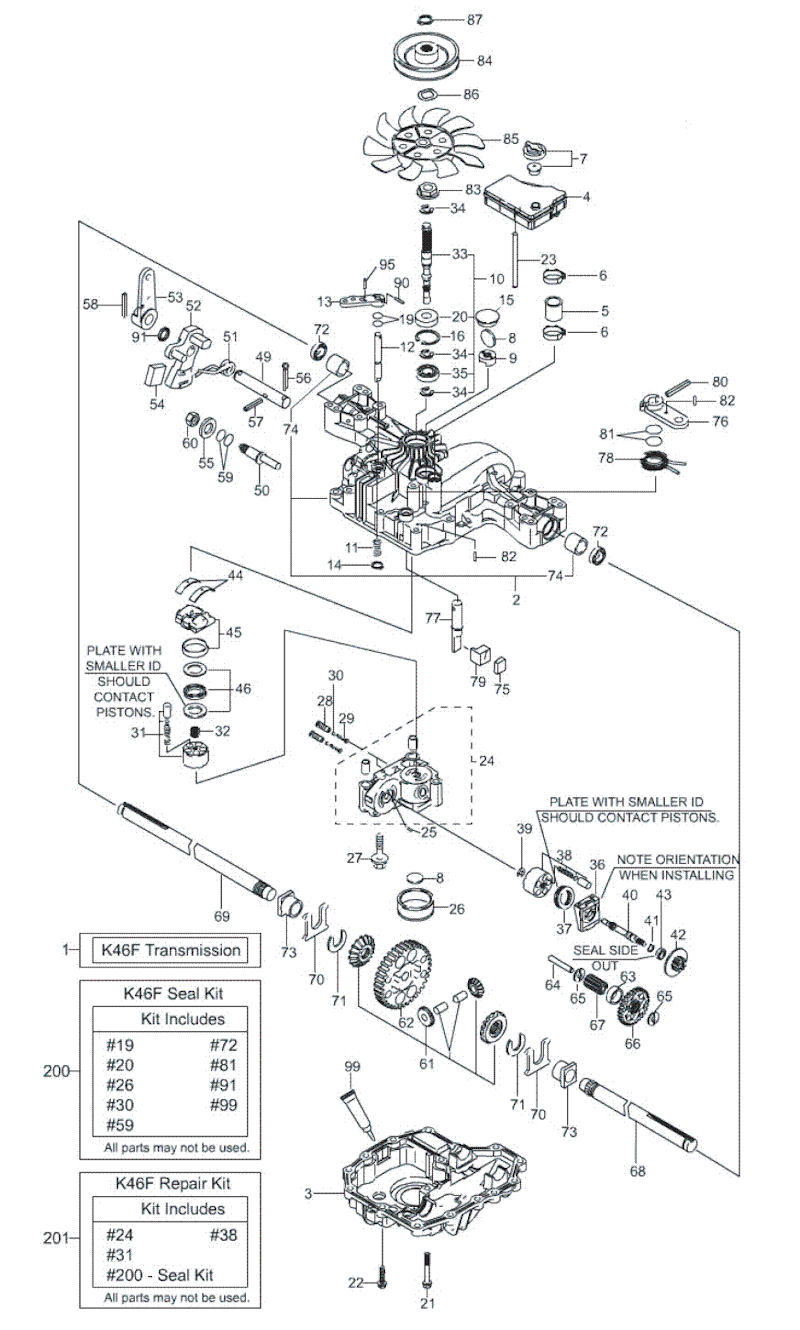 GT40H TWIN Transaxle