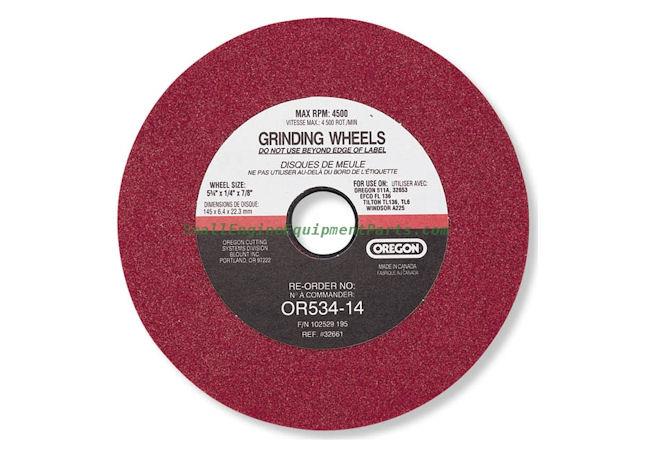 Oregon 3/8in .325in 1/4in Grinding Wheel