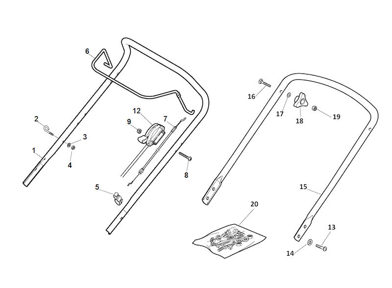 HP180 HANDLES