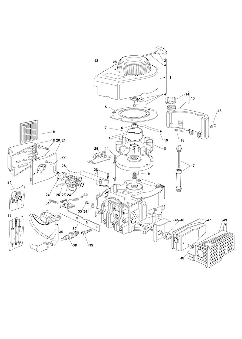 HP184 ENGINE V35 A