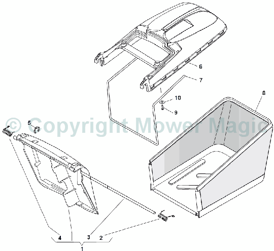 Grass-Catcher - Mountfield HP425 (2011) 294434038/M10