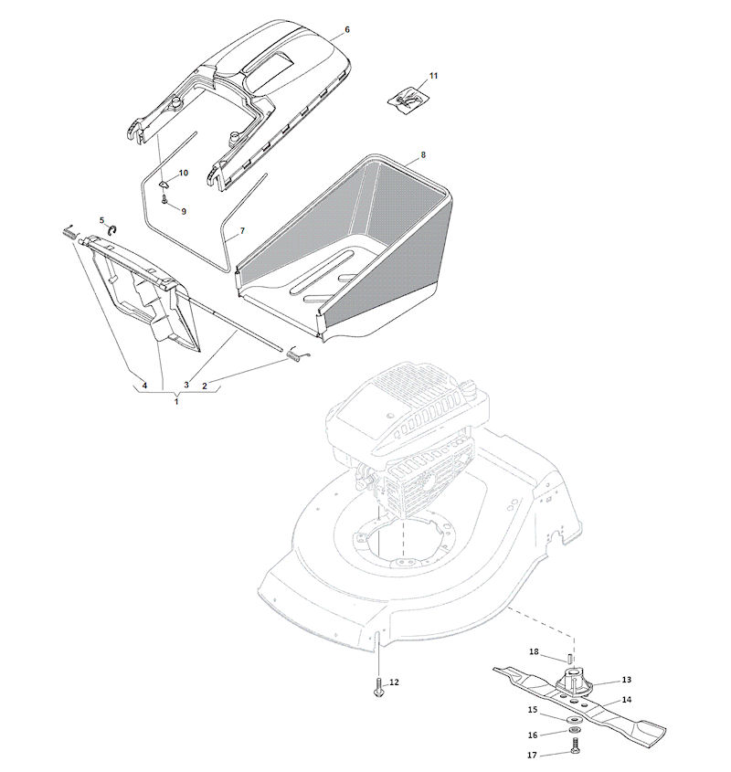 HP46R GRASSCATCHER HP46R GRASSCATCHER