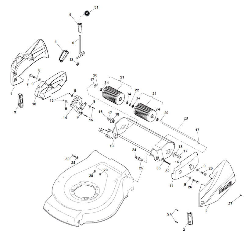 HP46R ROLLER HP46R ROLLER