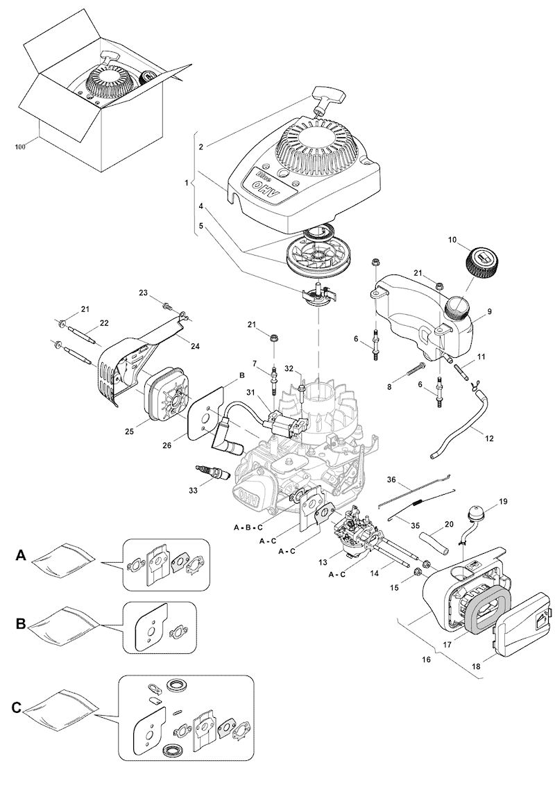 HP46 ENGINE RS100 A