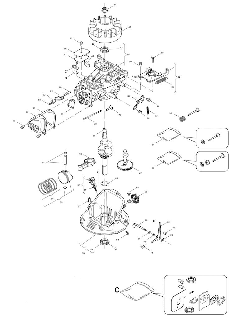 HP46 ENGINE RS100 B