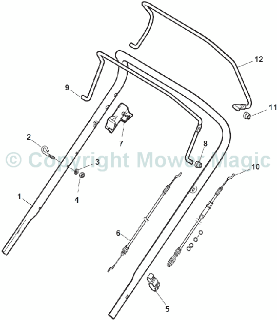 HW511PD, Handle Upper Part