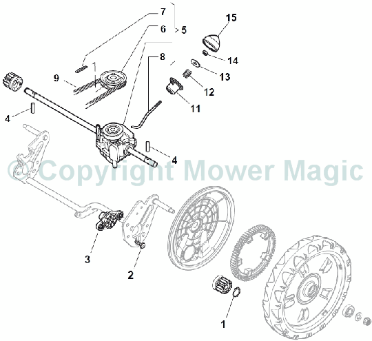 HW511PD, Rear Drive