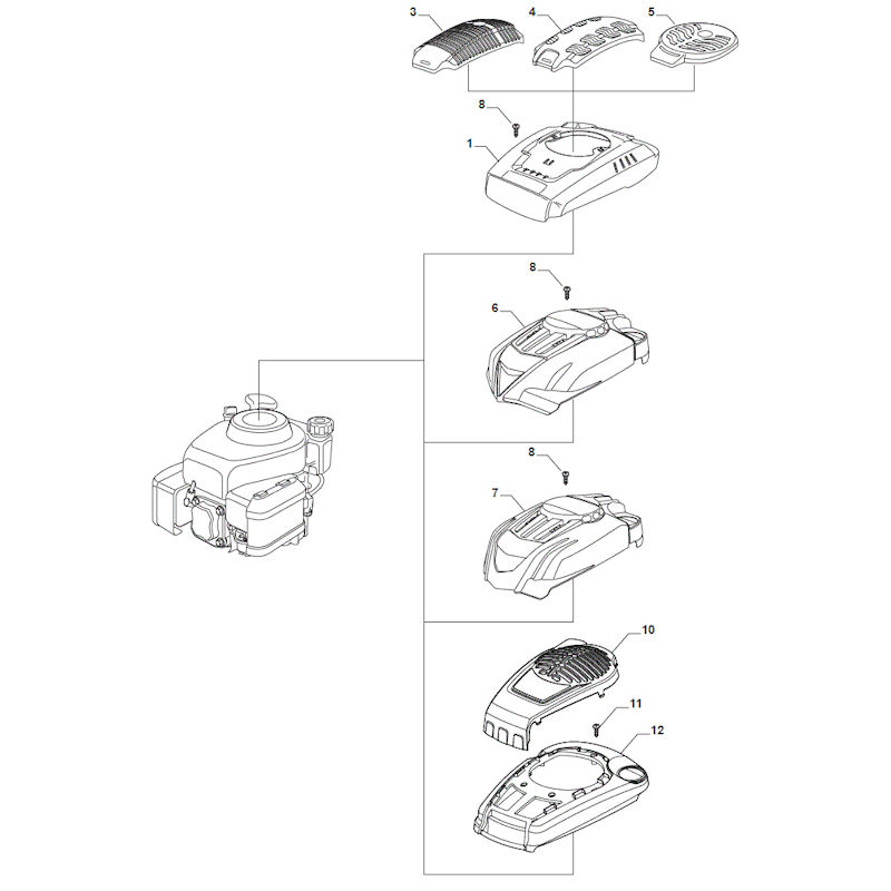 Mountfield HW531PD 294556843/M16 Engine Spares - 3