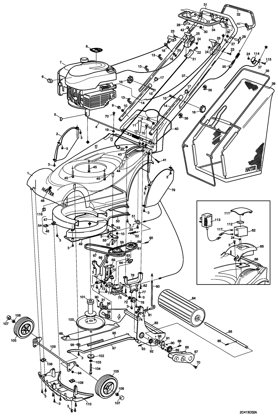 Harrier 41 Autodrive 413C