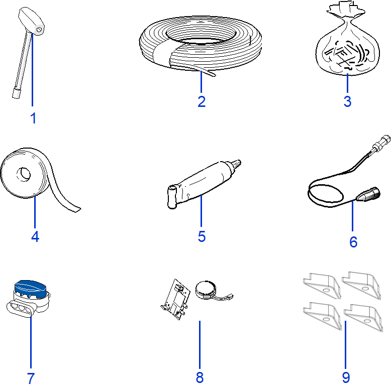 Ambrogio L250 - General Accessories Ambrogio L250 - General Accessories
