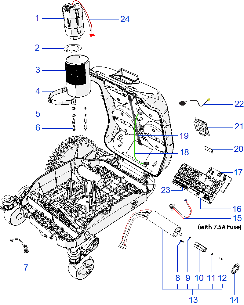 Ambrogio L250 - Electronics Ambrogio L250 - Electronics