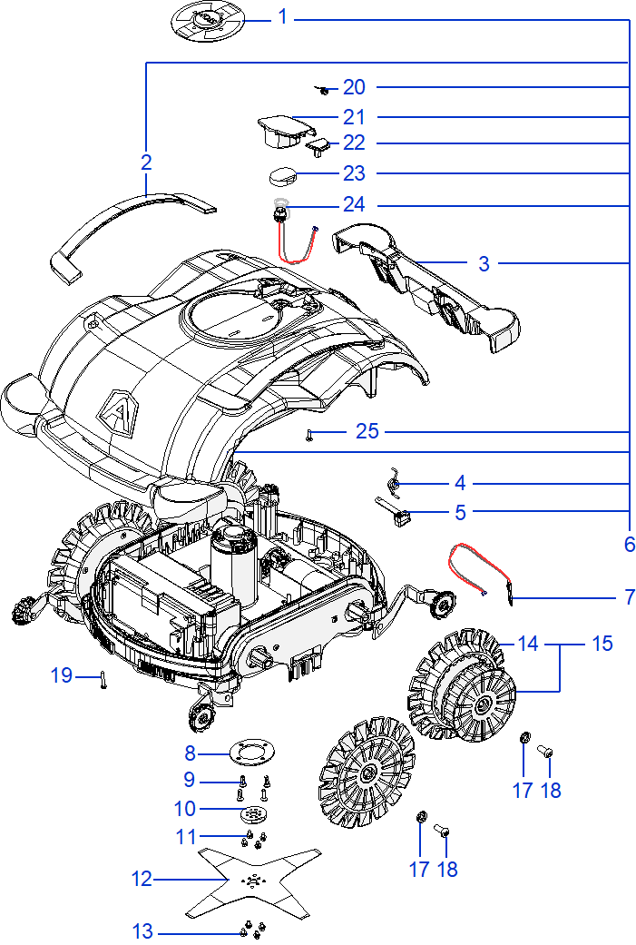 Ambrogio L60 Deluxe - Body Ambrogio L60 Deluxe - Body