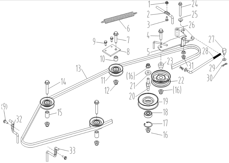 Drive Assy - Cobra LT86MRL Lawn Tractor (April 2023) Drive Assy - Cobra LT86MRL Lawn Tractor (April 2023)