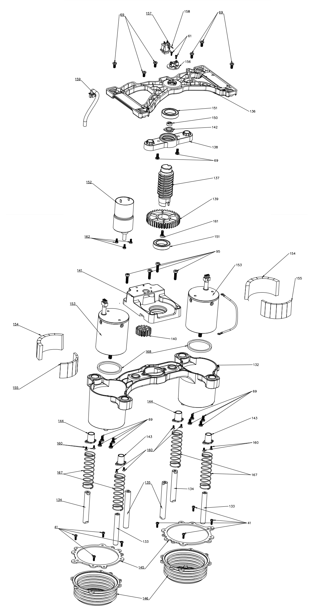 1. LUBA 2 - Blade Motor and Height Adjust