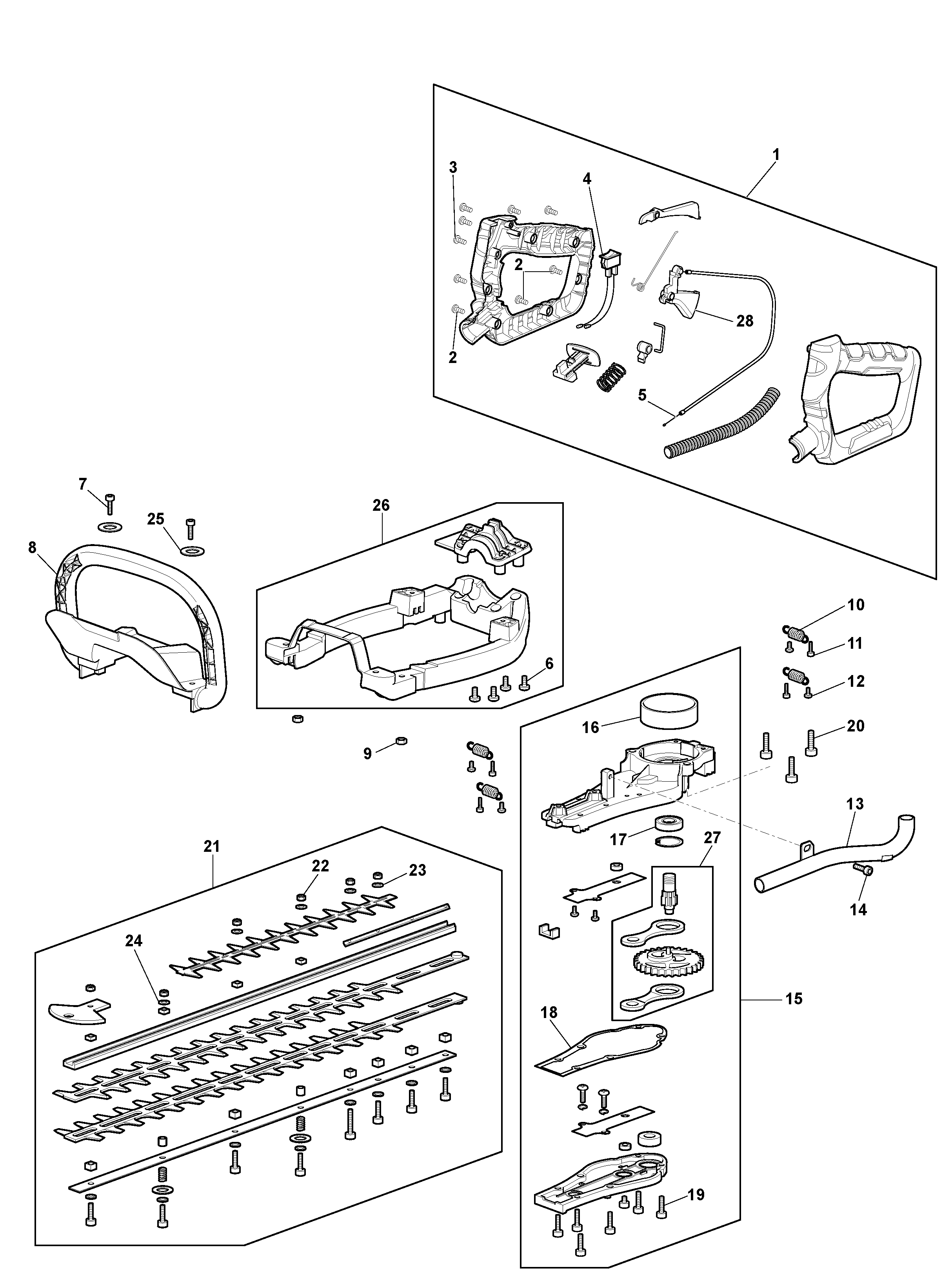 MHT2322 Handle & Blades