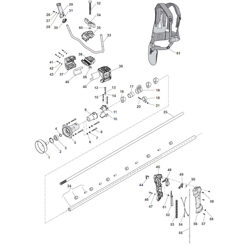 Mountfield BK27ED 288121003/14 Transmission Spares