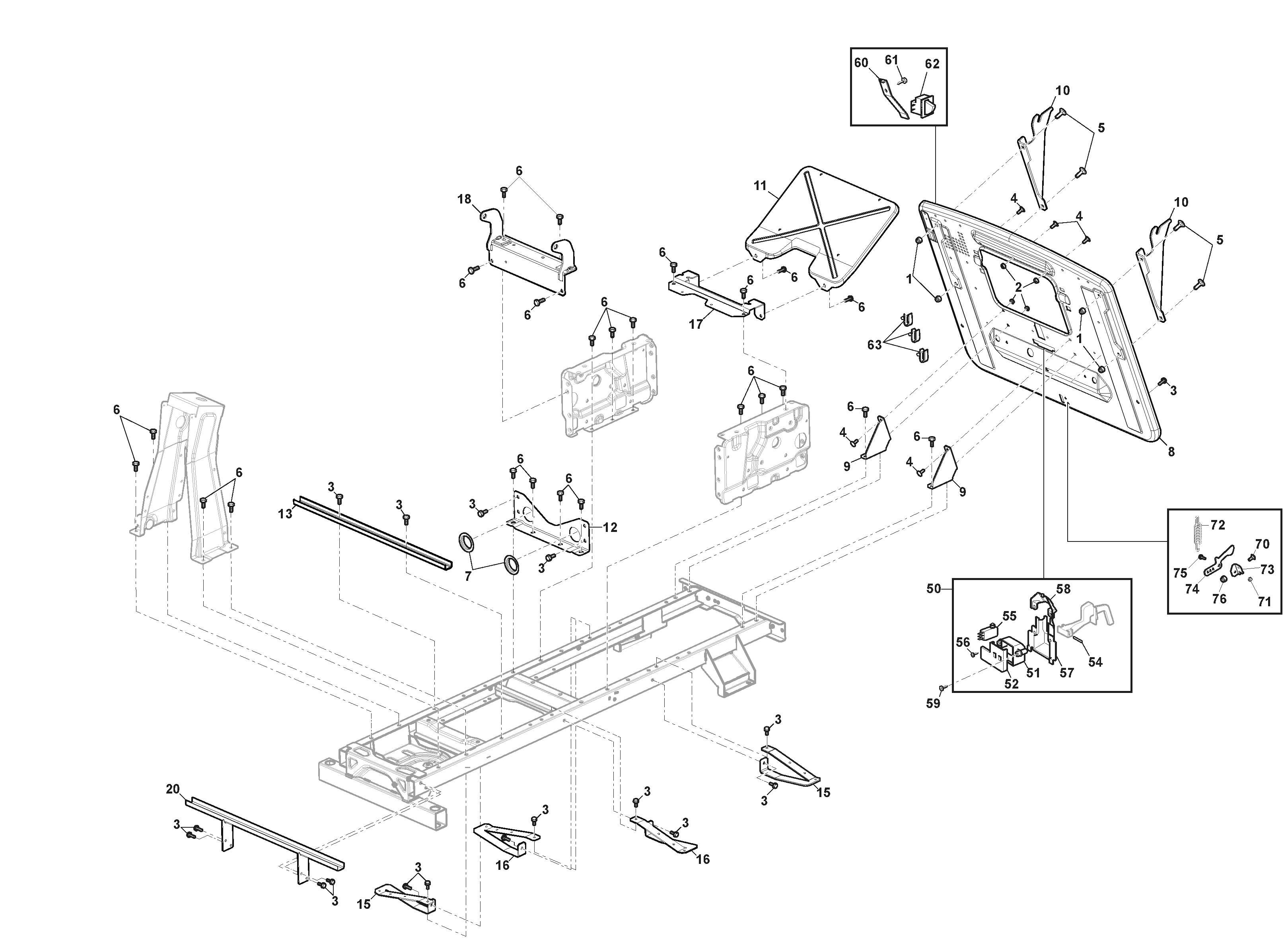 Freedom 28E - Frame