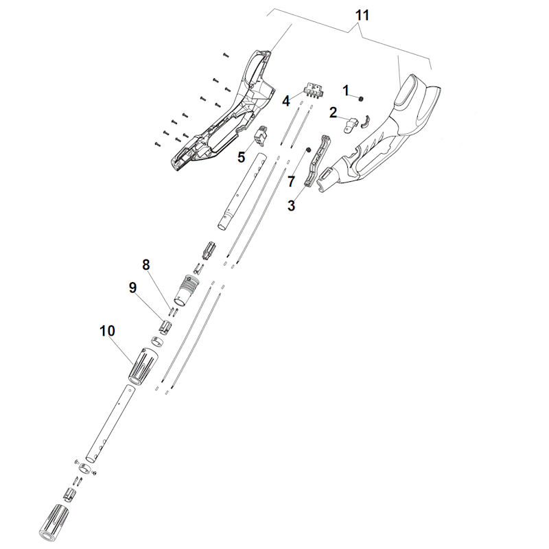 Mountfield MM48LI 277340003/M15 Bodywork Spares