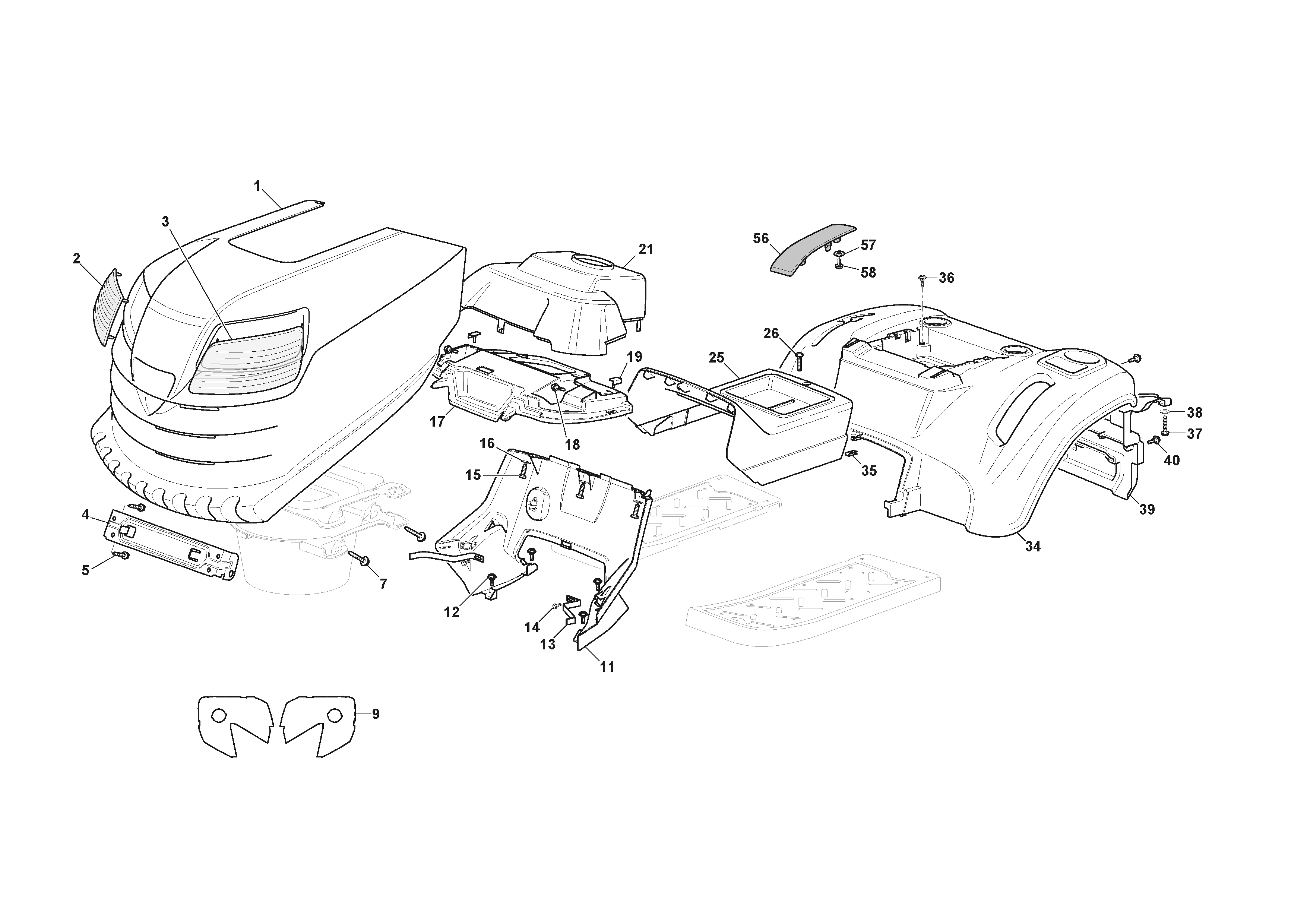 MTF 108H SD - Bodywork