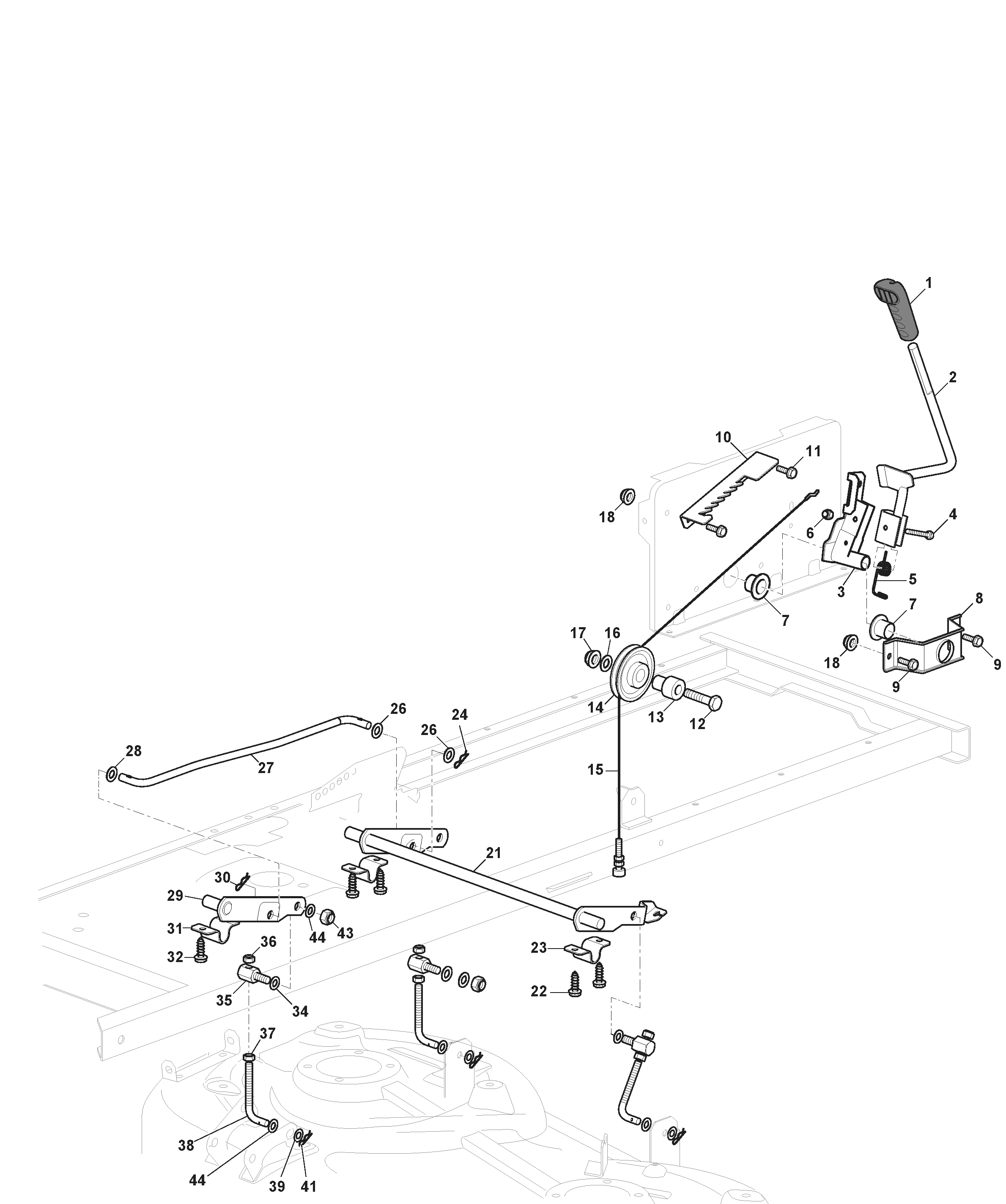 MTF 108H SD - Cutting Plate Lifting