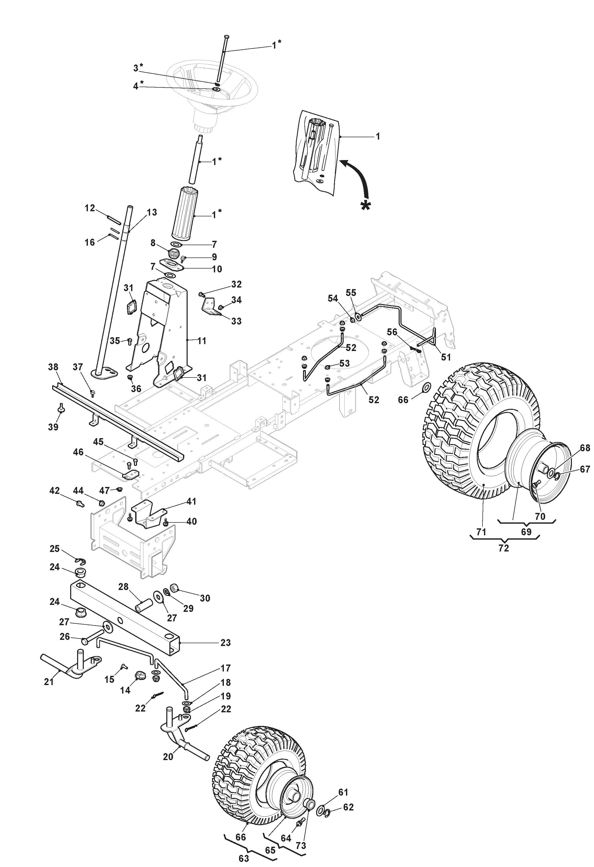 MTF 66 MQ - Steering