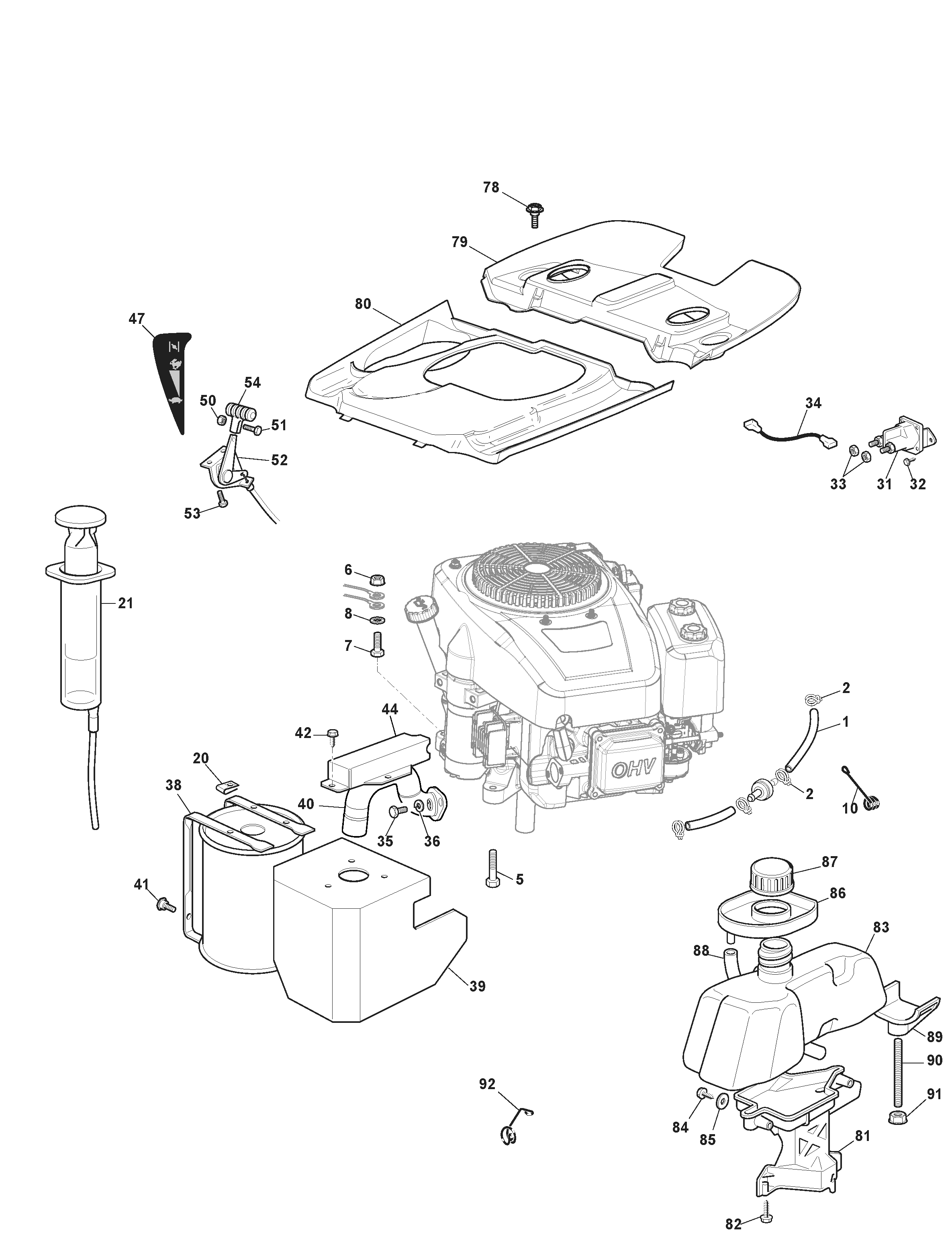 MTF 72 H - Engine - ST.352cc