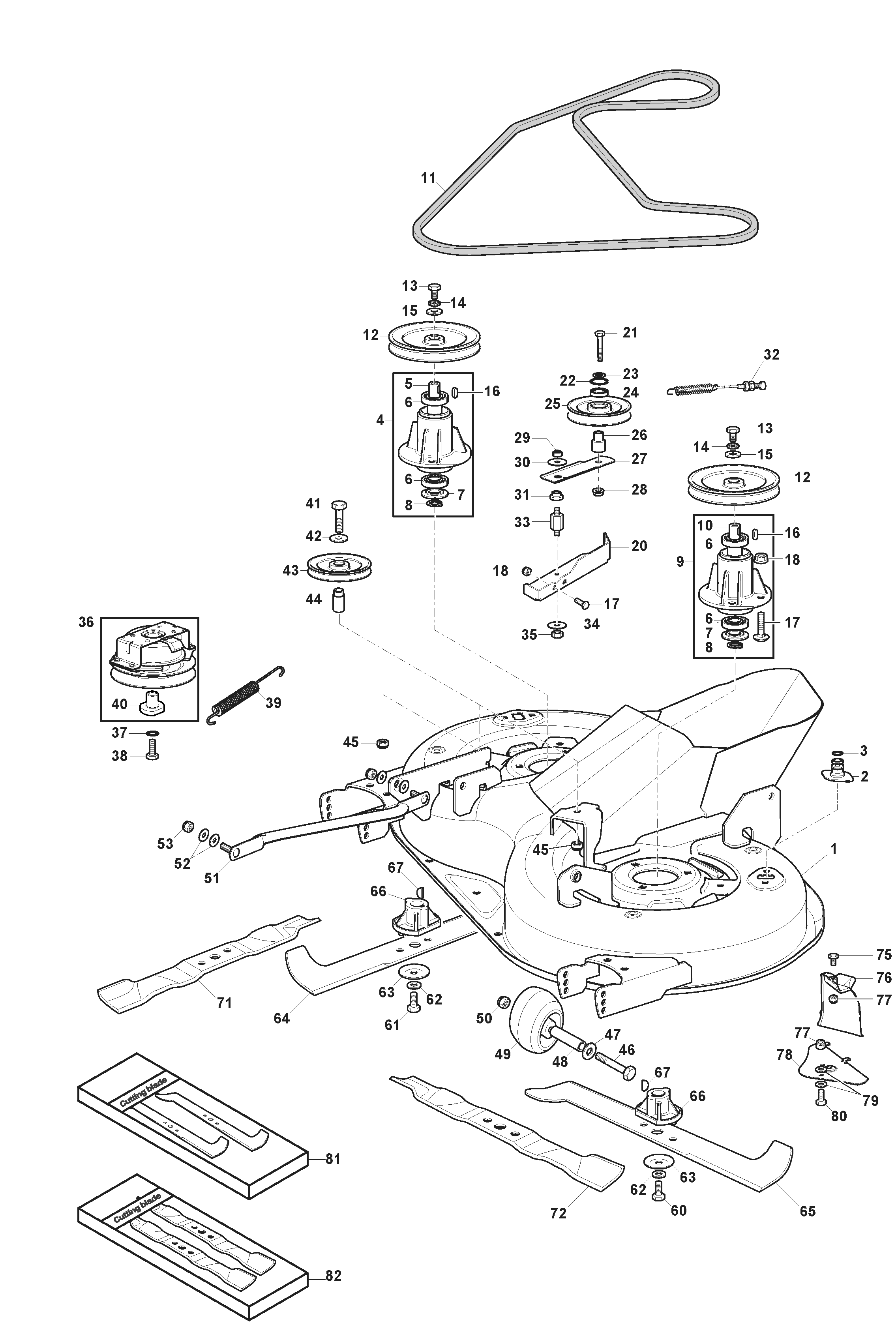 MTF 84 H - Cutting Plate