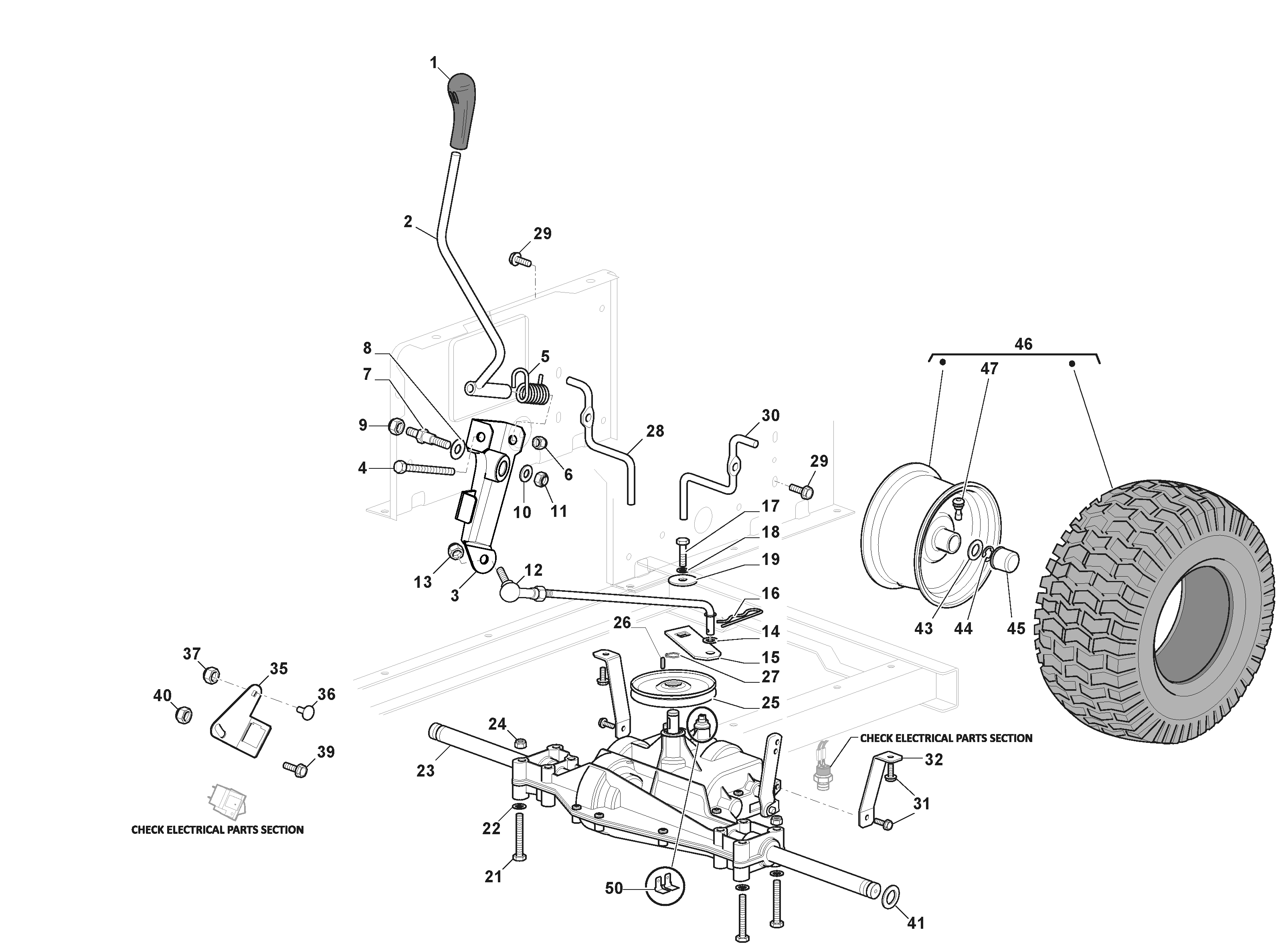 MTF 84 M - Mechanical Transmission - Peerless/Langhui 