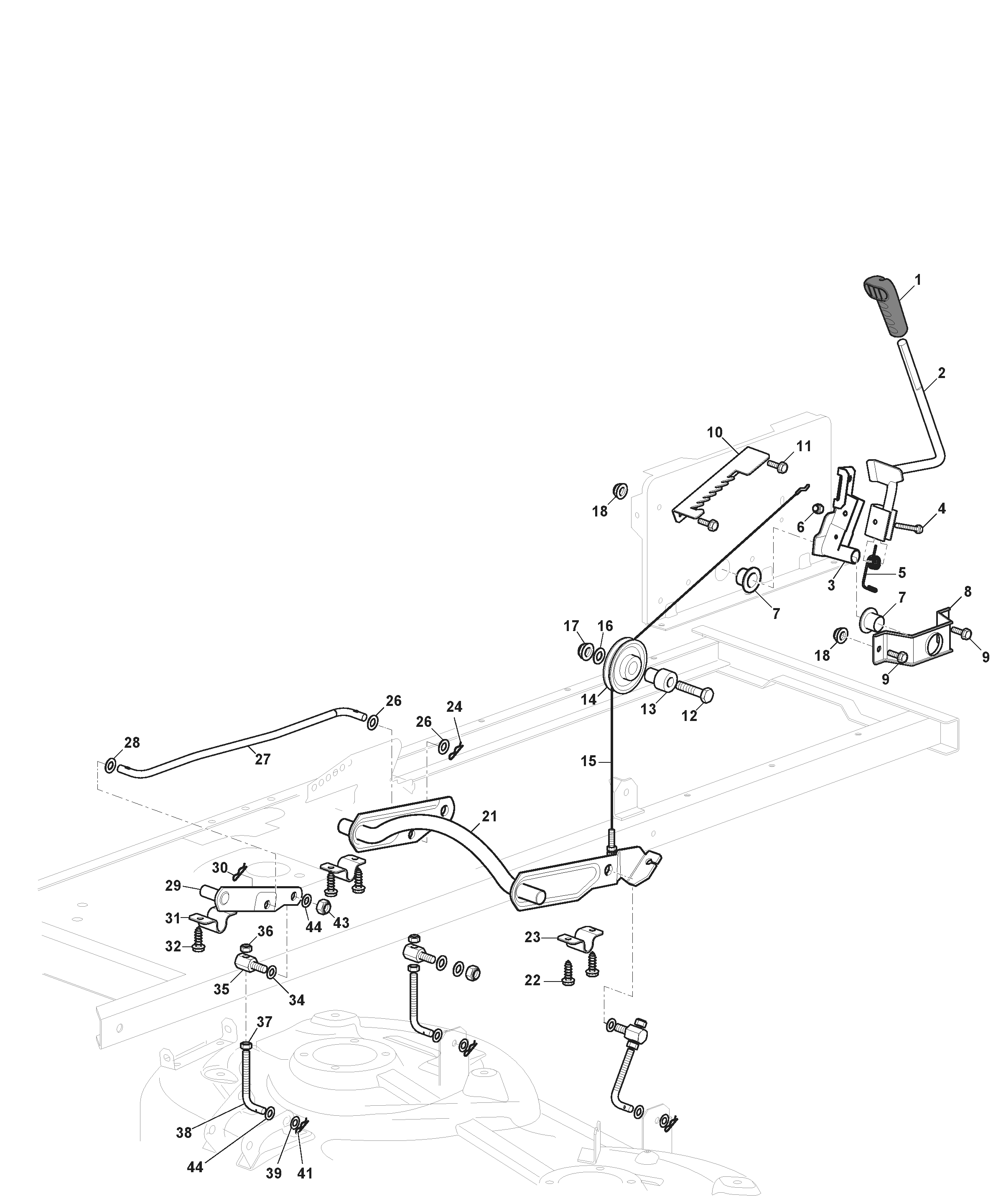 MTF 84 M - Cutting Plate Lifting 