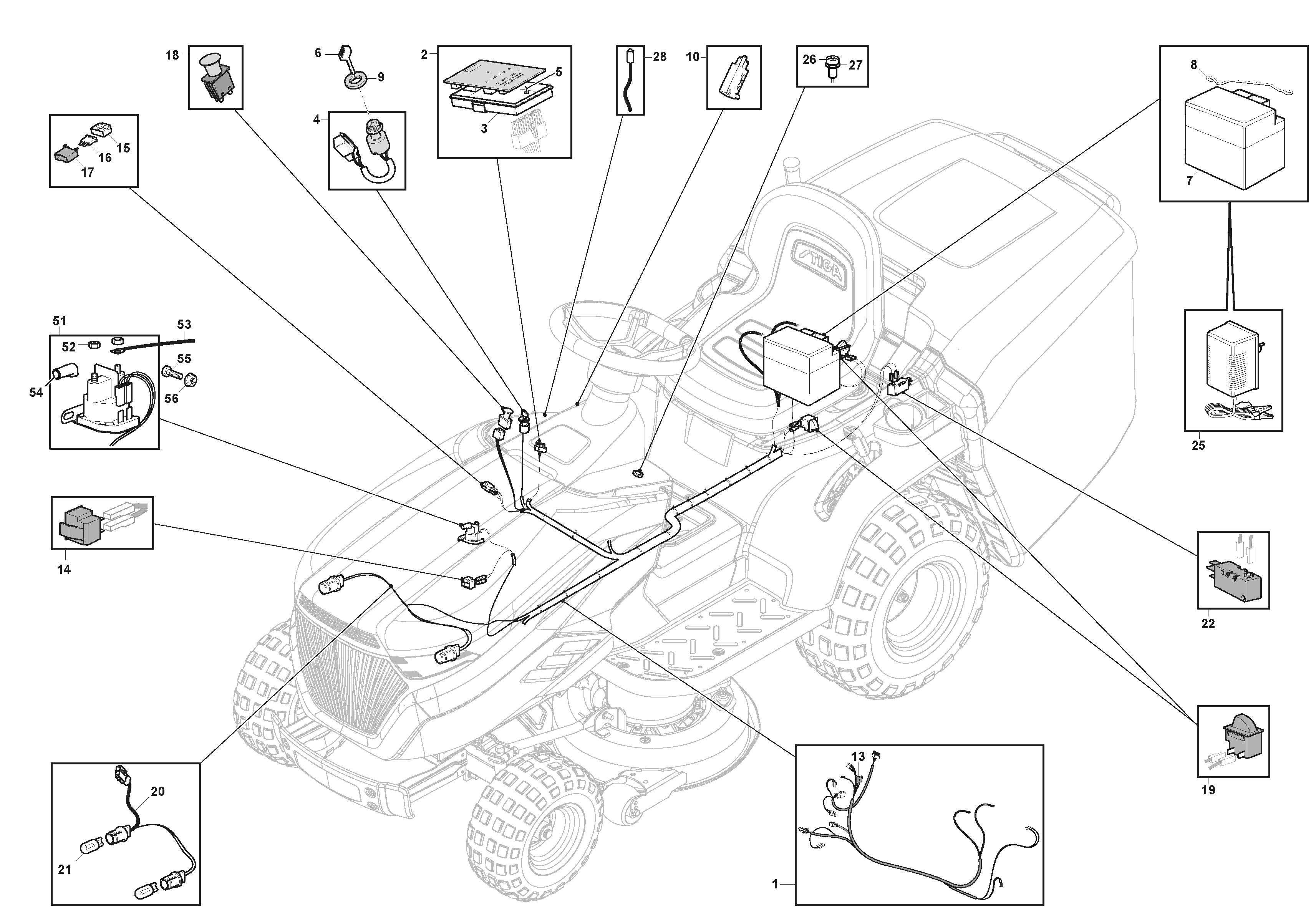 MTF 98H SD - Electrical Parts