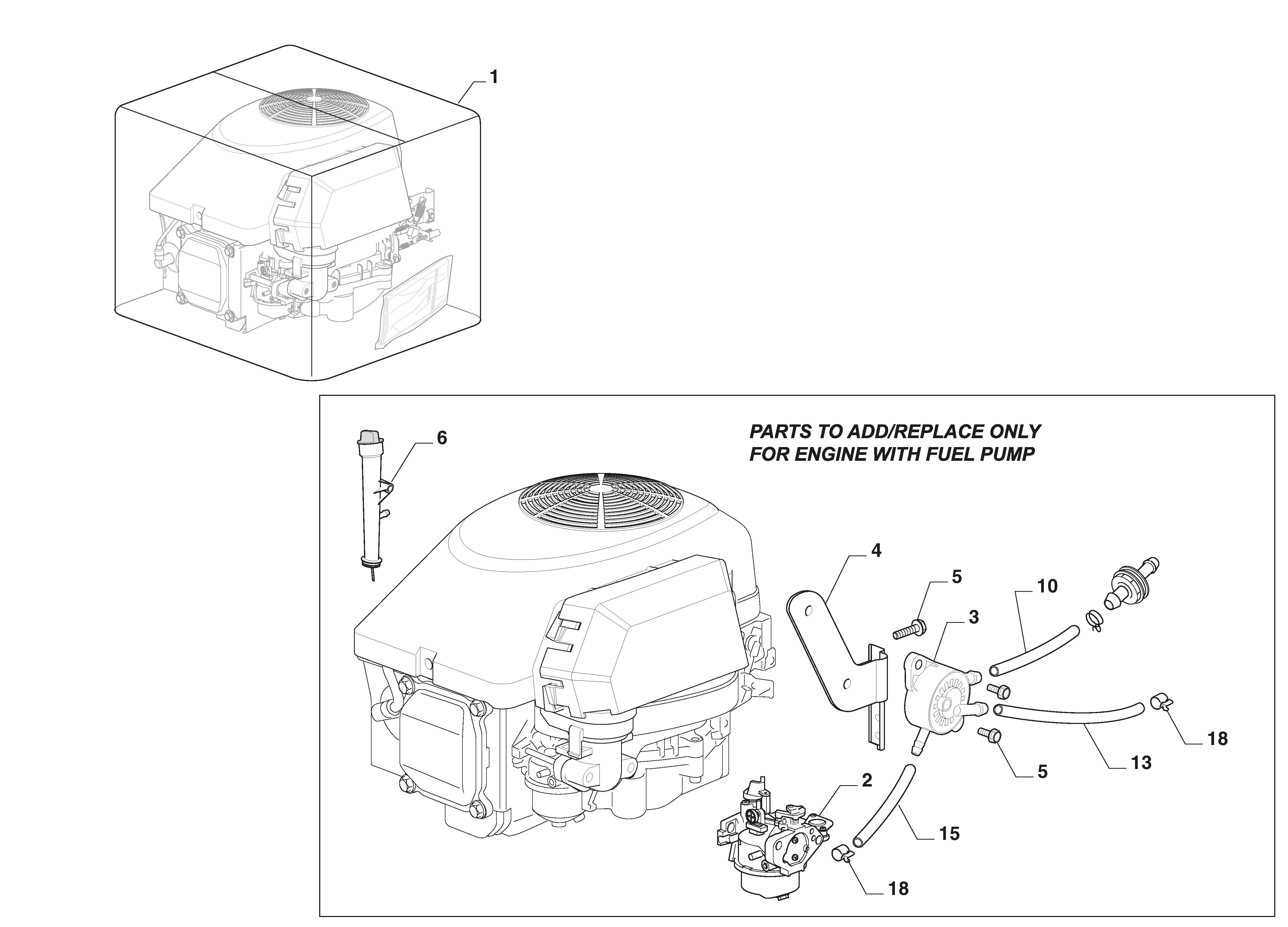 MTF 98H SD - Engine, Fuel Pump