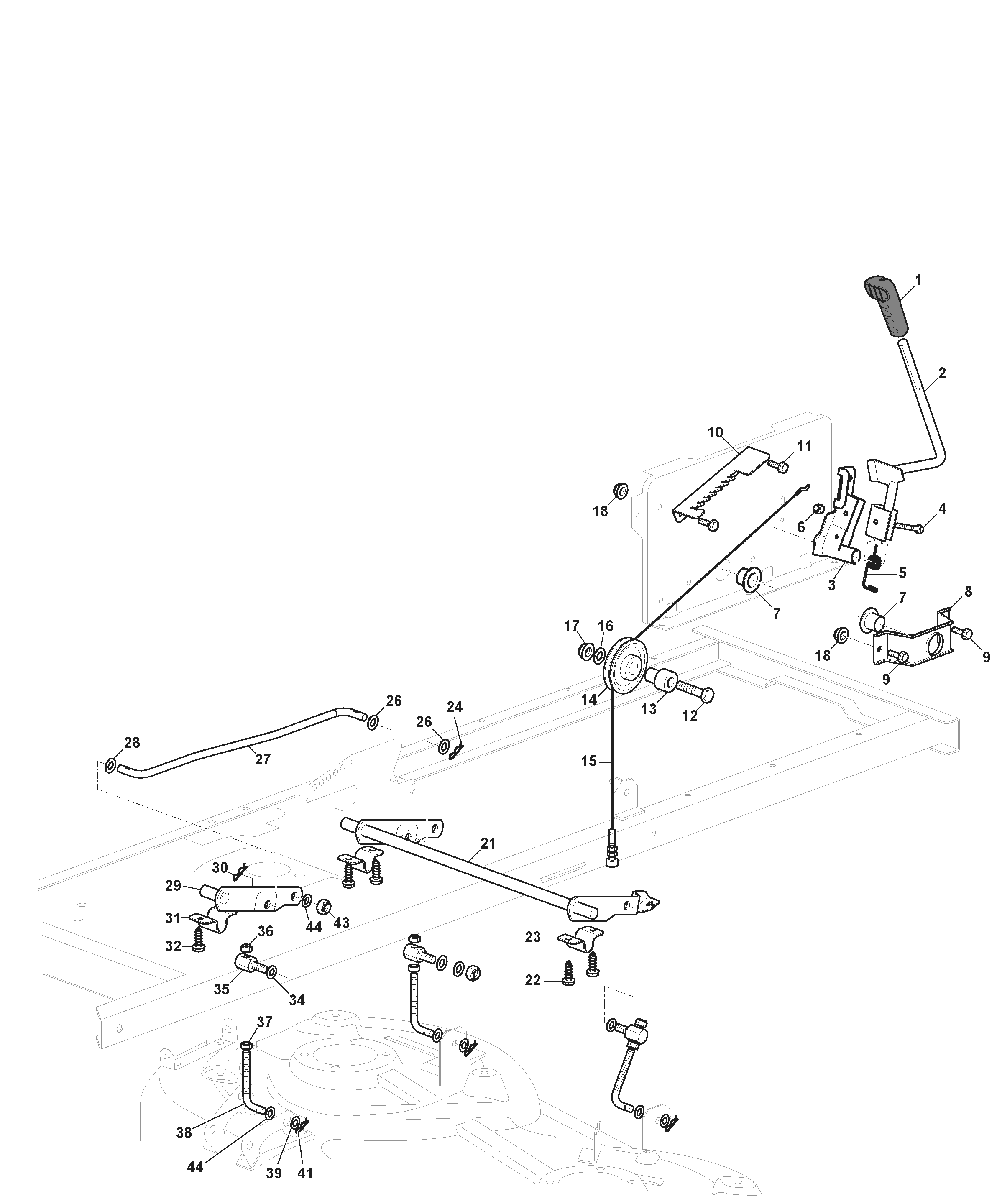 MTF 98H SD - Cutting Plate Lifting