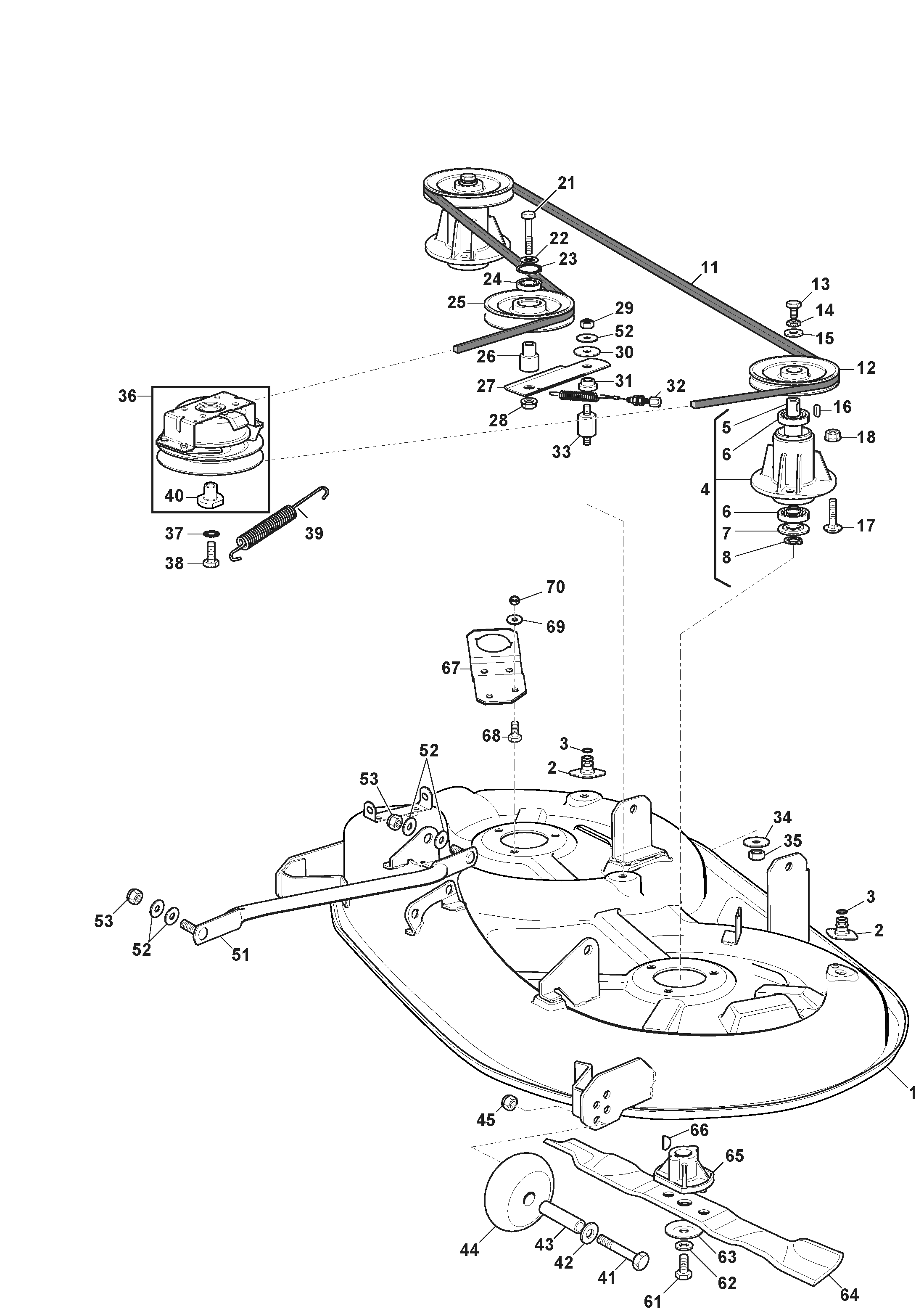 MTF 98H SD - Cutting Plate