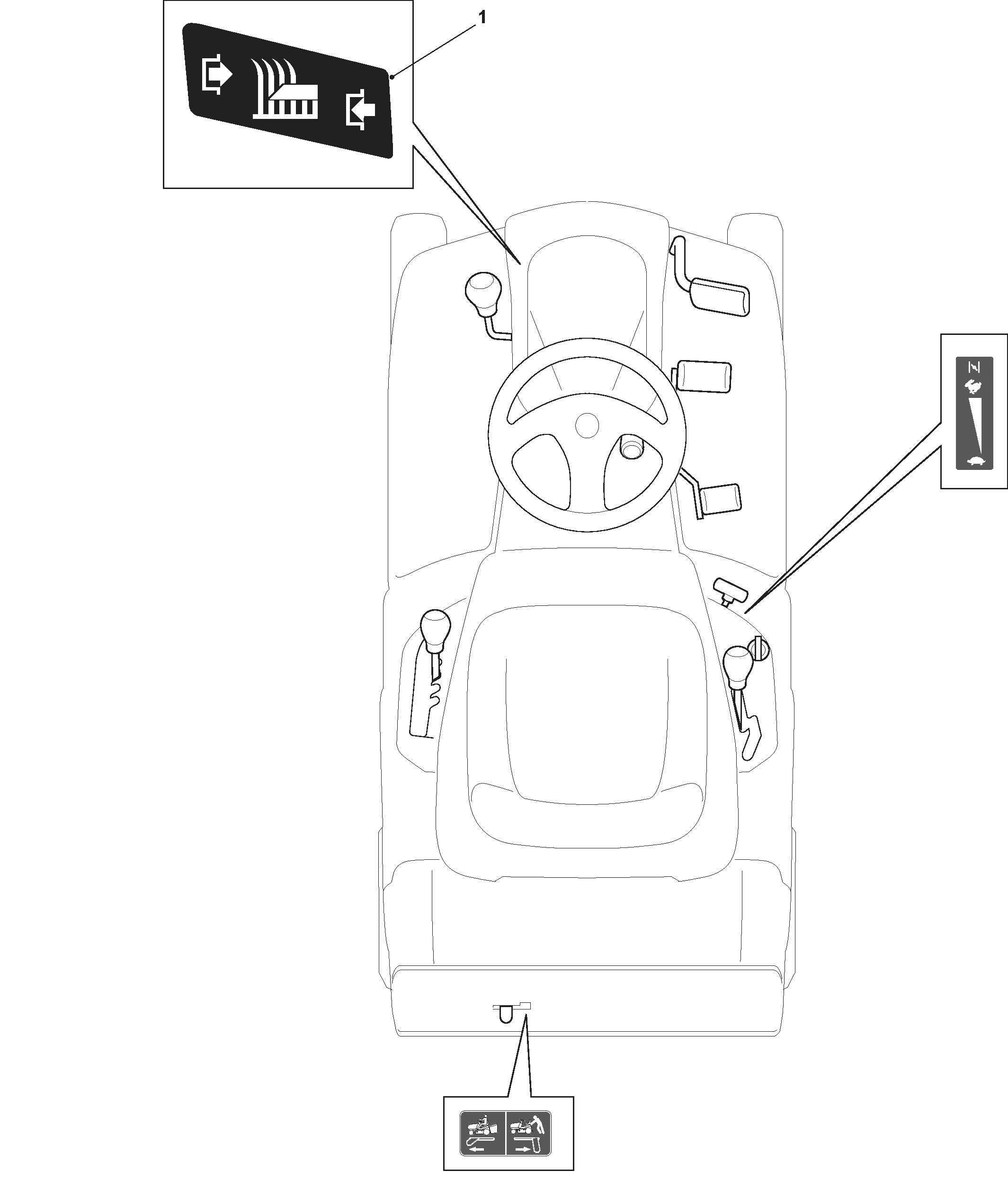 Mountfield Rider R27H 2T0072486/MC - Labels