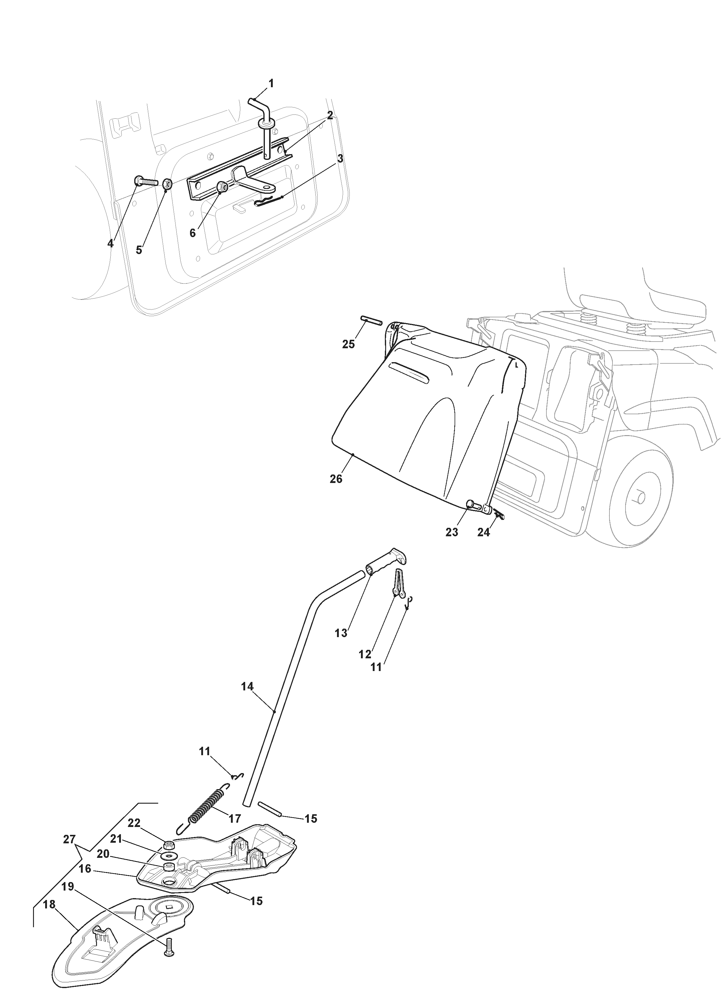 Mountfield Rider R27H 2T0072486/MC - Optionals