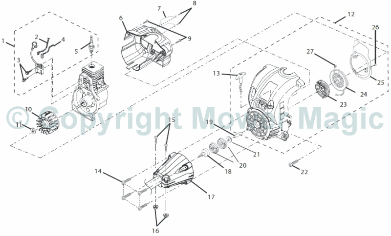 Ryobi PBC3046YB 1