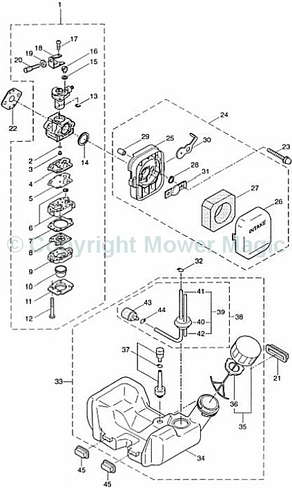 Ryobi PBC3243ML 4